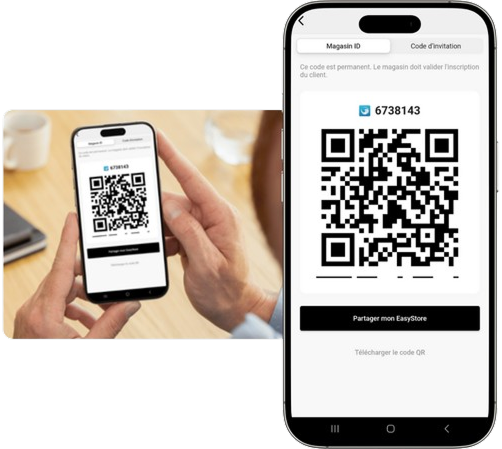 Connexion au magasin